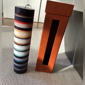 New in Box Missoni Home Candle Totem Multicolored 8xh32